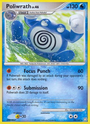 Poliwrath 35/146 - Legends Awakened Reverse Holofoil - Poke-Collect