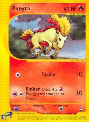 Ponyta 102/147 - Aquapolis