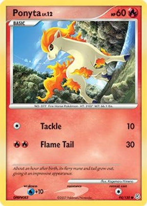 Ponyta 94/130 - Diamond and Pearl Reverse Holofoil - Poke-Collect