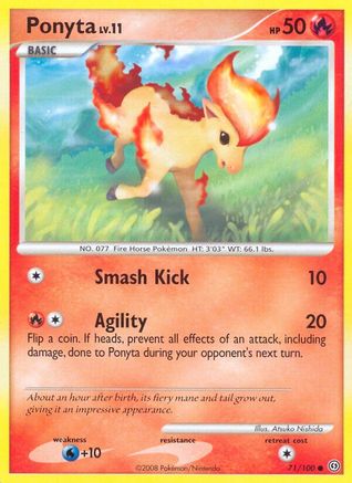 Ponyta 71/100 - Stormfront - Poke-Collect