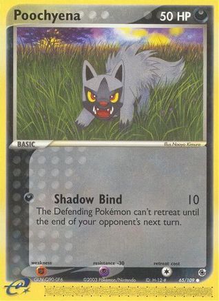 Poochyena - 65/109 65/109 - Ruby and Sapphire Reverse Holofoil - Poke-Collect