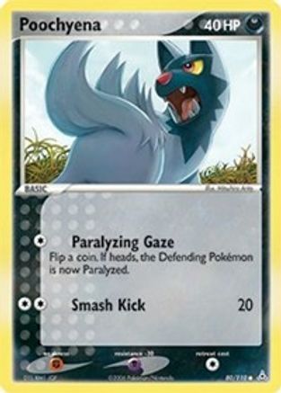 Poochyena 80/110 - Holon Phantoms - Poke-Collect