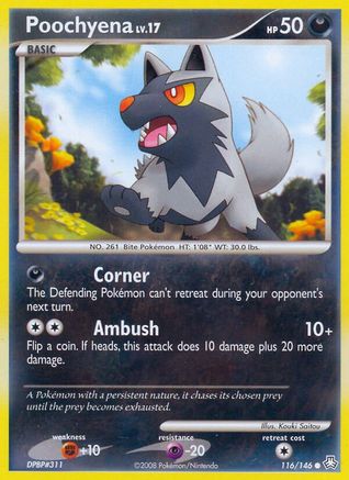 Poochyena 116/146 - Legends Awakened - Poke-Collect