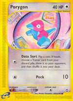 Porygon (103a) 103a/147 - Aquapolis Reverse Holofoil - Poke-Collect