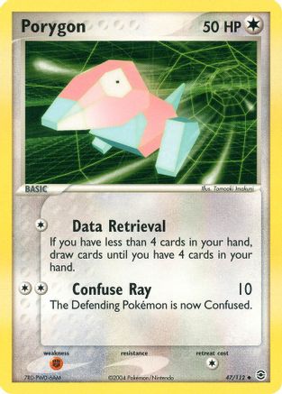 Porygon 47/112 - FireRed & LeafGreen - Poke-Collect