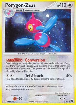 Porygon-Z 6/106 - Great Encounters Holofoil - Poke-Collect