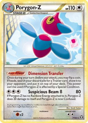 Porygon-Z 7/102 - Triumphant Reverse Holofoil - Poke-Collect