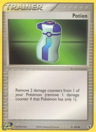 Potion 91/109 - Ruby and Sapphire Reverse Holofoil - Poke-Collect