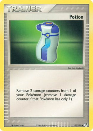 Potion 101/112 - FireRed & LeafGreen Reverse Holofoil - Poke-Collect
