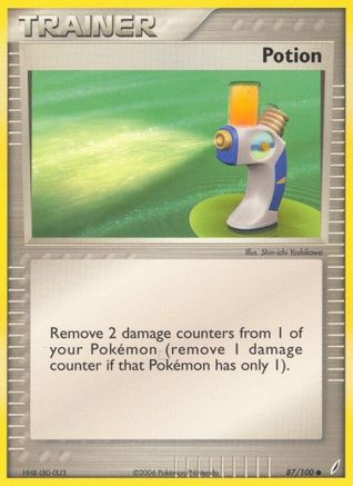 Potion 87/100 - Crystal Guardians Reverse Holofoil - Poke-Collect