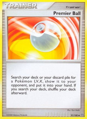 Premier Ball 91/100 - Stormfront Reverse Holofoil - Poke-Collect