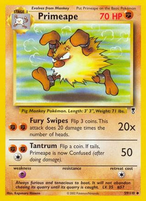 Primeape 59/110 - Legendary Collection - Poke-Collect