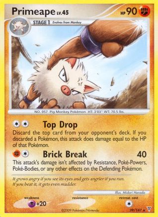 Primeape 39/147 - Supreme Victors - Poke-Collect