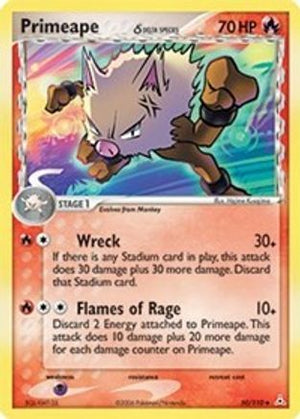 Primeape (Delta Species) 50/110 - Holon Phantoms - Poke-Collect