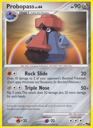 Probopass 4/17 - POP Series 8 Holofoil - Poke-Collect