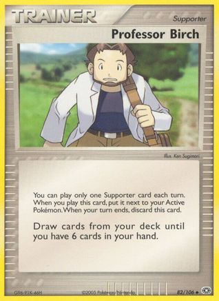 Professor Birch 82/106 - Emerald - Poke-Collect