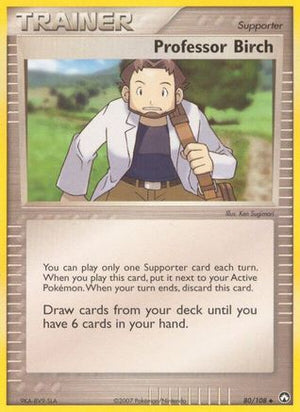 Professor Birch 80/108 - Power Keepers - Poke-Collect