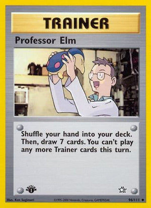Professor Elm 96/111 - Neo Genesis 1st Edition - Poke-Collect