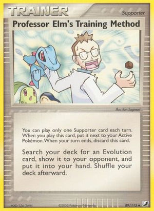 Professor Elm's Training Method 89/115 - Unseen Forces - Poke-Collect