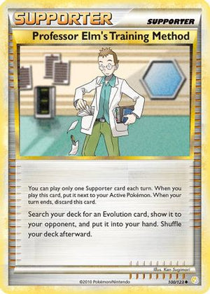 Professor Elm's Training Method 100/123 - HeartGold SoulSilver - Poke-Collect