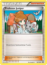 Professor Juniper 98/108 - Dark Explorers Reverse Holofoil - Poke-Collect