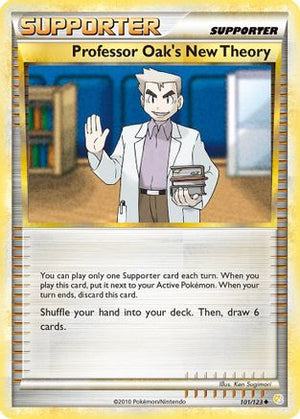 Professor Oak's New Theory 101/123 - HeartGold SoulSilver - Poke-Collect