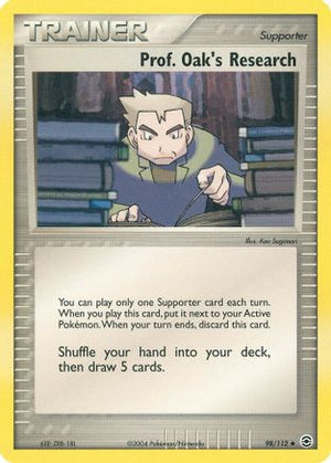 Prof. Oak's Research 98/112 - FireRed & LeafGreen - Poke-Collect