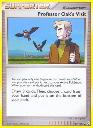 Professor Oak's Visit 122/132 - Secret Wonders Reverse Holofoil - Poke-Collect