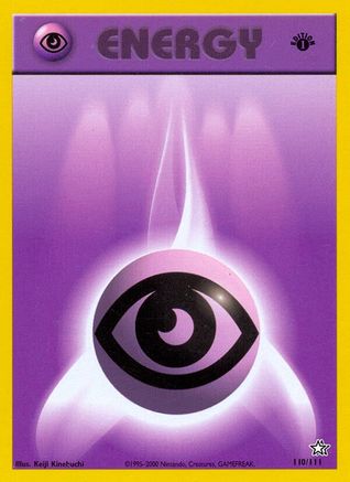 Psychic Energy 110/111 - Neo Genesis 1st Edition - Poke-Collect
