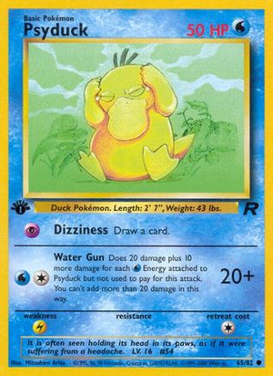 Psyduck 65/82 - Team Rocket 1st Edition - Poke-Collect