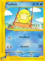 Psyduck 104/147 - Aquapolis Reverse Holofoil - Poke-Collect