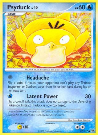 Psyduck 87/127 - Platinum - Poke-Collect