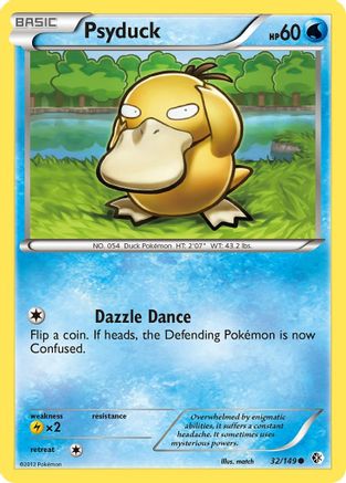 Psyduck (32) 32/149 - Boundaries Crossed Reverse Holofoil - Poke-Collect