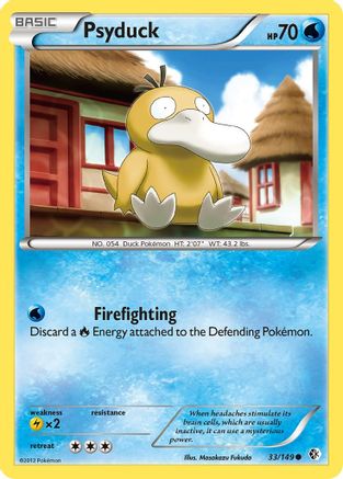 Psyduck (33) 33/149 - Boundaries Crossed - Poke-Collect