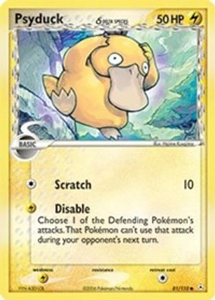 Psyduck (Delta Species) 81/110 - Holon Phantoms Reverse Holofoil - Poke-Collect