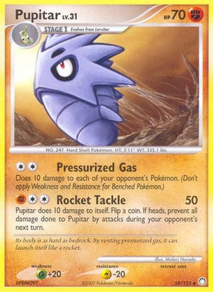 Pupitar 59/123 - Mysterious Treasures - Poke-Collect