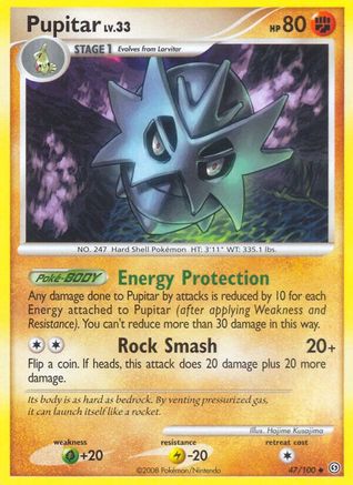 Pupitar 47/100 - Stormfront Reverse Holofoil - Poke-Collect