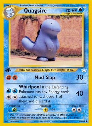 Quagsire 48/64 - Neo Revelation Unlimited - Poke-Collect