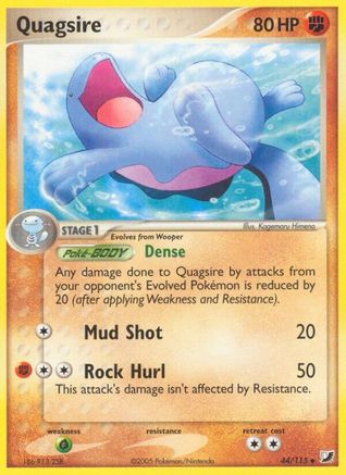 Quagsire 44/115 - Unseen Forces - Poke-Collect