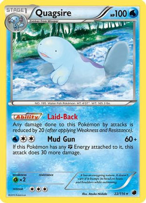 Quagsire 22/116 - Plasma Freeze - Poke-Collect