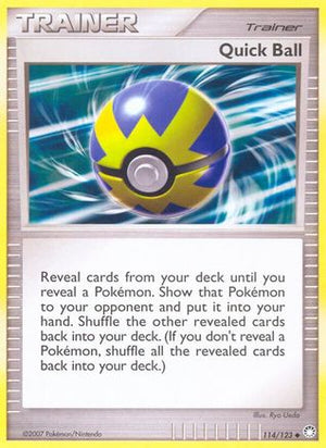 Quick Ball 114/123 - Mysterious Treasures - Poke-Collect