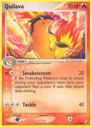 Quilava 45/115 - Unseen Forces - Poke-Collect