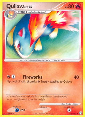 Quilava 60/123 - Mysterious Treasures - Poke-Collect