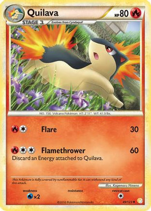 Quilava 49/123 - HeartGold SoulSilver - Poke-Collect
