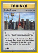 Radio Tower 95/105 - Neo Destiny 1st Edition - Poke-Collect
