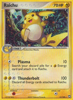 Raichu 12/108 - Power Keepers Reverse Holofoil - Poke-Collect