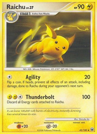 Raichu 45/100 - Majestic Dawn - Poke-Collect