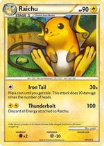 Raichu 10/123 - HeartGold SoulSilver Holofoil - Poke-Collect