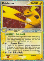 Raichu ex 97/106 - Emerald Holofoil - Poke-Collect