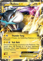 Raikou EX 38/108 - Dark Explorers Holofoil - Poke-Collect